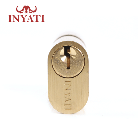 Cylinder Large Oval 65mm Brass Double Inyati Kb-v5d - Image 3